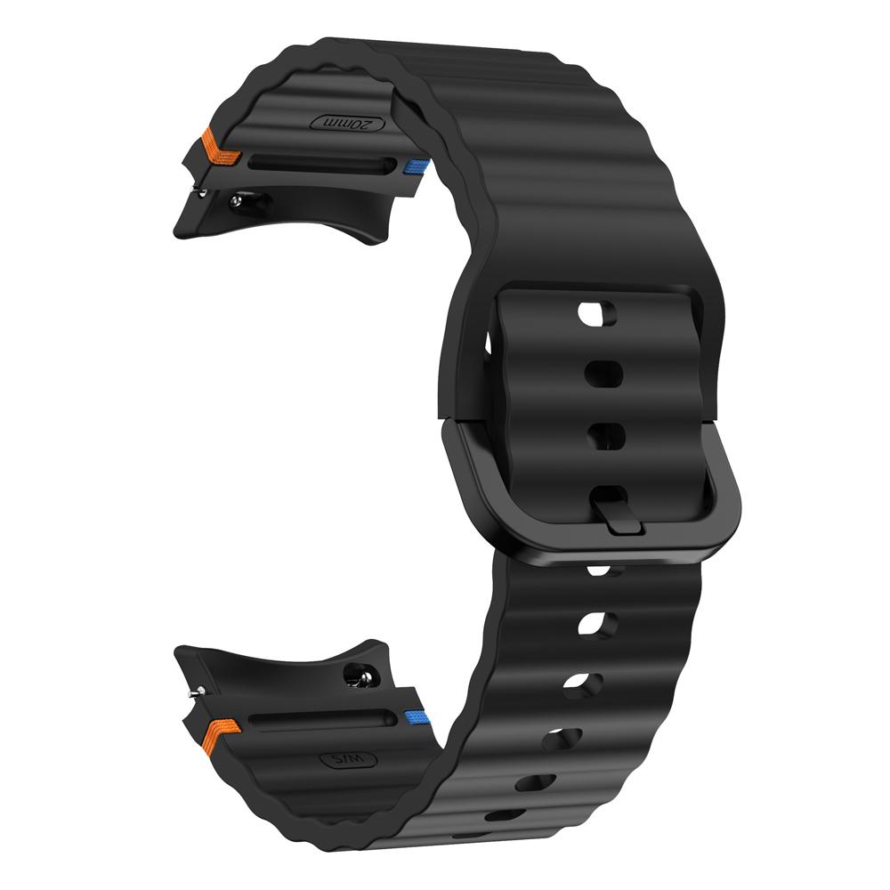 Replacement Strap For Samsung Galaxy Watch 7/6/5/4/FE 44mm 40mm Strap Silicone Watchbands Correa For Galaxy Watch 7 Bracelet