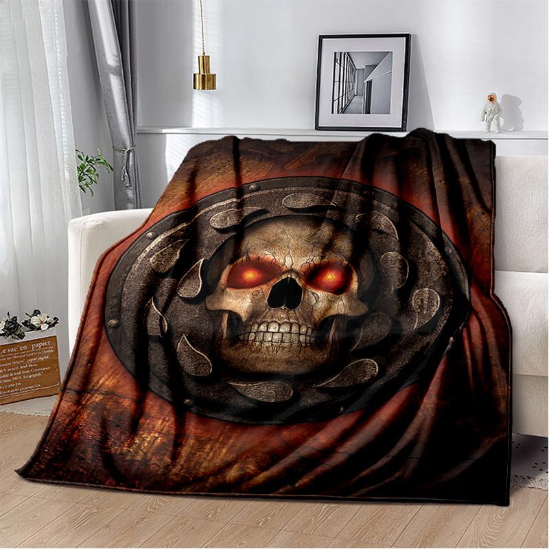 Baldur Gate3 Game Gamer Cartoon 3D Blanket,Soft Throw Blanket for Home Bedroom Bed Sofa Picnic Travel Office Cover Blanket Kids