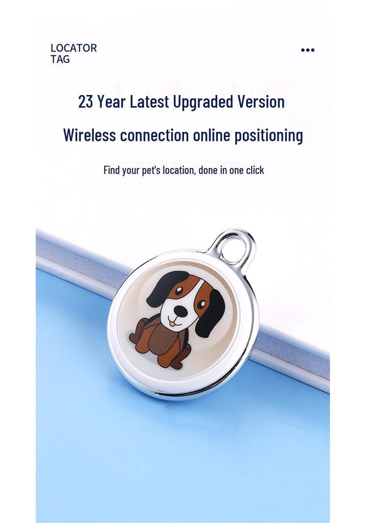 Smart GPS Anti-Lost Locator for Dogs and Cats: Compatible with Android and Apple Devices