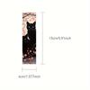30Pcs Adorable Cartoon Cat Bookmarks In an Artistic Graffiti Style, Practical And Durable DIY Reading Markers, Vintage-Themed Bookmarks