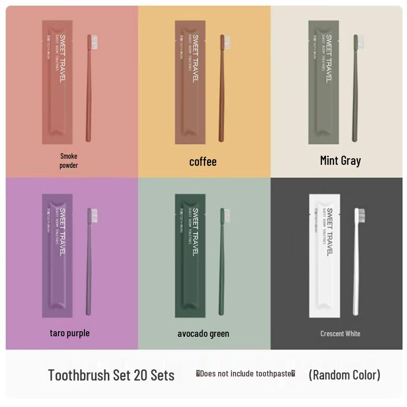 Disposable Hotel Soft Toothbrush Bulk Pack