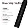 Fully Automatic Universal Ultrasonic Electric Toothbrush For Adults And Children Upgraded Six Gears With 4 Brush Heads