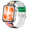 Compatible with Huawei Fit4 Watch, Micro-textured Silicone Strap, Same Style As Original HUAWEI FIT3 Strap.