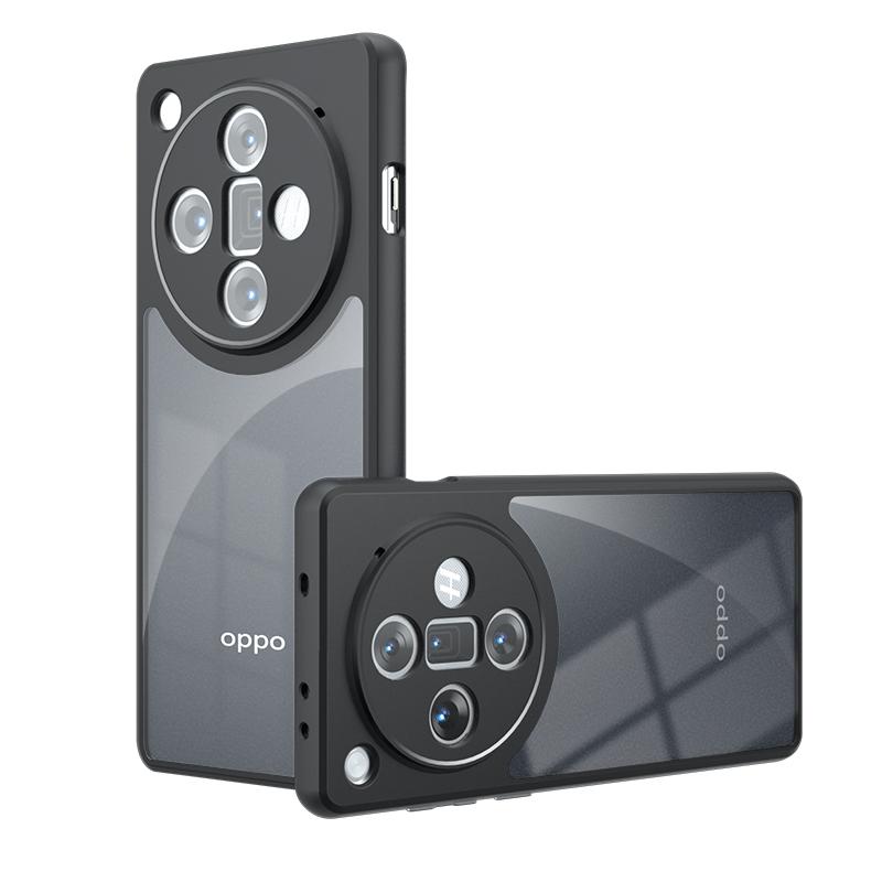 

Для Oppo Find X7 X6 Pro Ультраматовый против отпечатков пальцев Прозрачный цвет Противоударный чехол из ТПУ с защитой от падения Не желтеющий Защитный чехол на заднюю крышку Find X7 Ultra прозрачный