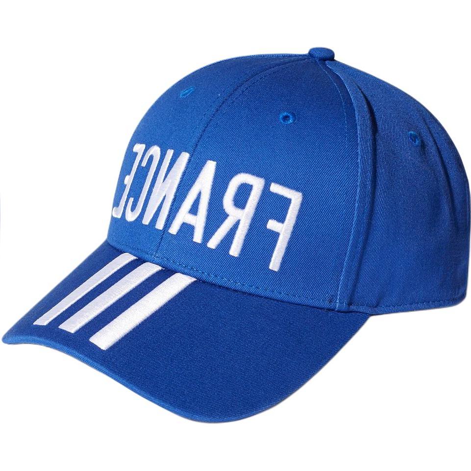 Adidas Cotton Baseball Caps Unisex Blue FJ1002 F