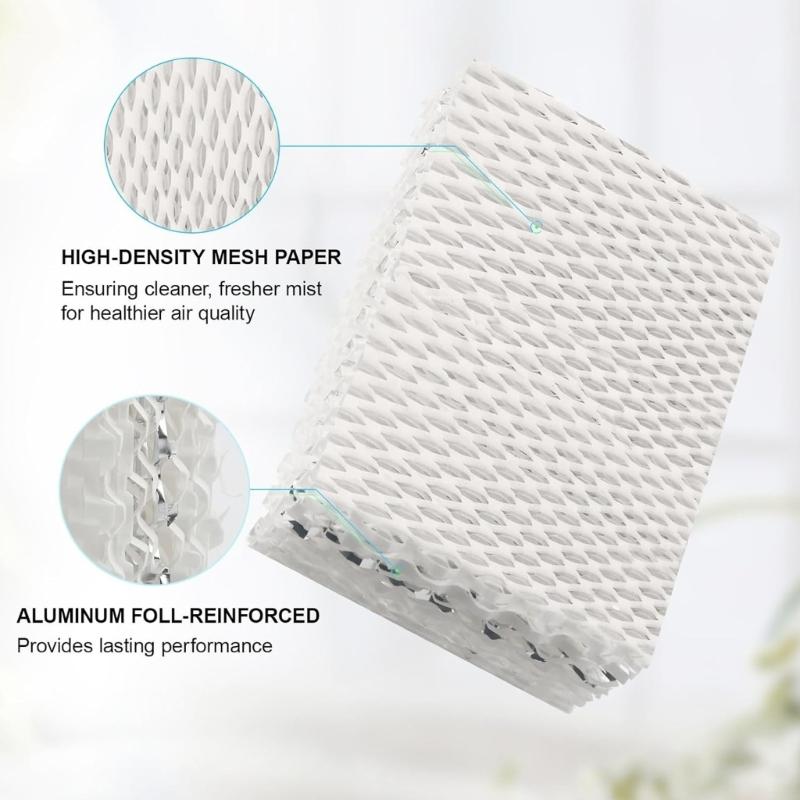 6Pcs Replacement Wick Filters for WF813 Humidifiers Accessories Wicking Filters Enhancing Moisture Efficiency