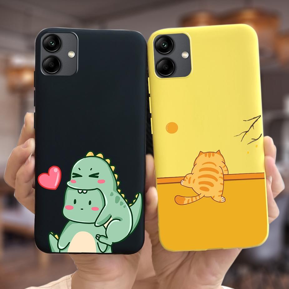For Samsung Galaxy A04 A04e Case New Fashion Cartoon Painted Cover Soft TPU Phone Case For Samsung A04 A 04 S Galaxy A04s Bumper