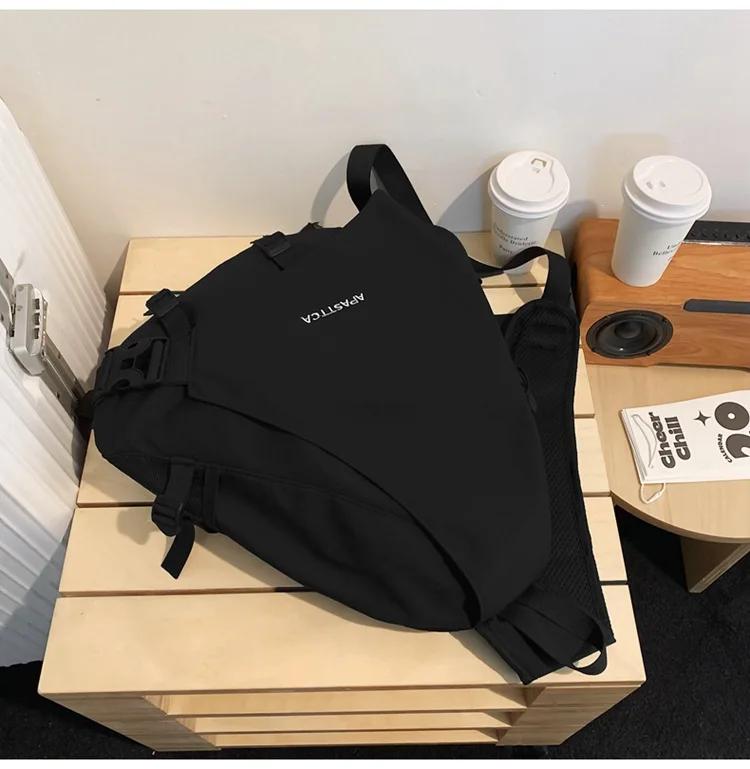 

Новая нагрудная сумка мужская сумка через плечо многофункциональный повседневный одноплечевой рюкзак большой вместимости сумки-мессенджеры для мужчин Bolsa 31x13x45cm