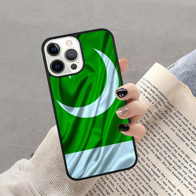 Pakistan Flag Banner Phone Case For iPhone 17 Air 16 pro max 15 14 plus 12 13 Soft Bumper Shell Cover coque