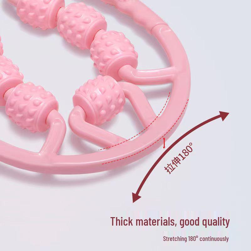 Seven-Wheel Ring Leg Massager: Relax Muscles & Tone Legs At Home