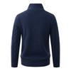 Men's Fall Winter Loose Fit Thick Knit Cardigan Sweater with Lapel Collar for Casual Layering