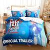 Fashion Fate stay night Anime Bedding Set Single Twin Full Queen King Size Bed Set Kids Bedroom Duvetcover Sets Bed Sheet Set