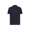 Logo Embroidered Short Sleeve Polo Shirt Men Polo Shirts Navy-Blue 3D1FM1-1JTKZ-0920