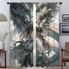 The Maiden and the Dragon Modern Living Room Curtains for Camera Blackout Curtain for Room 2 Panel Partition Shades Kitchen Home