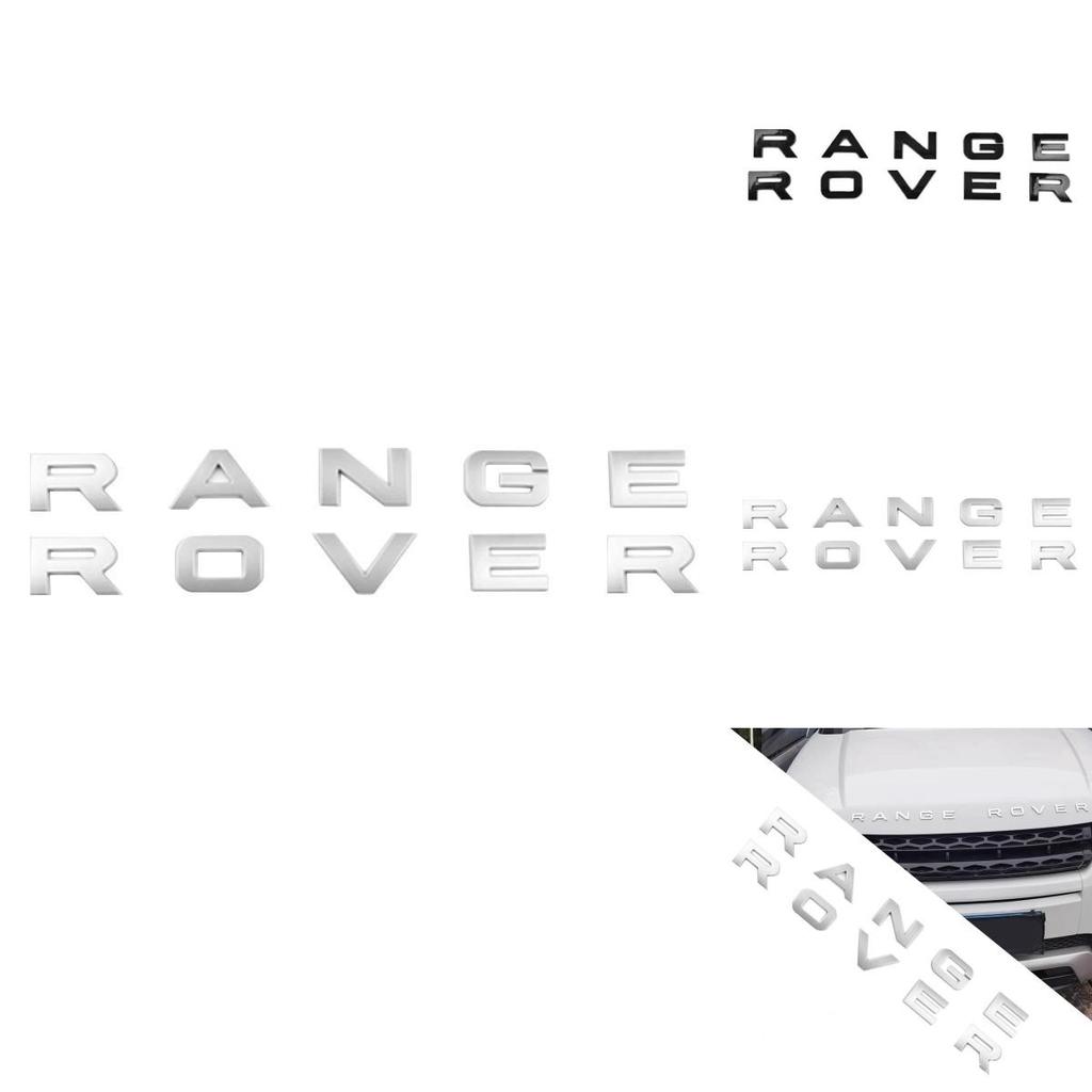 Range Rover Car Logo Decal With Abs Material For Vehicle Identification