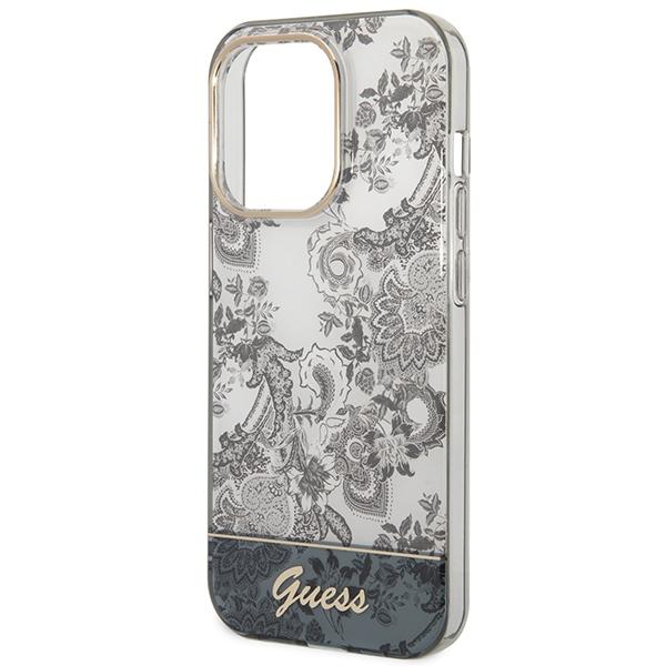 Guess Guhcp14Xhgplhg Iphone 14 Pro Max6,7 Szary/Grey Hardcase Porcelain Collection