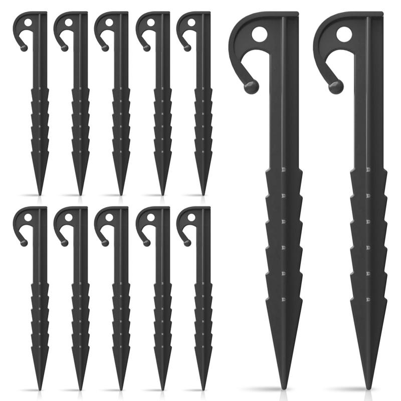 20/50pcs Tent Nail Plastic Nail Beach Nail Fixing Nail