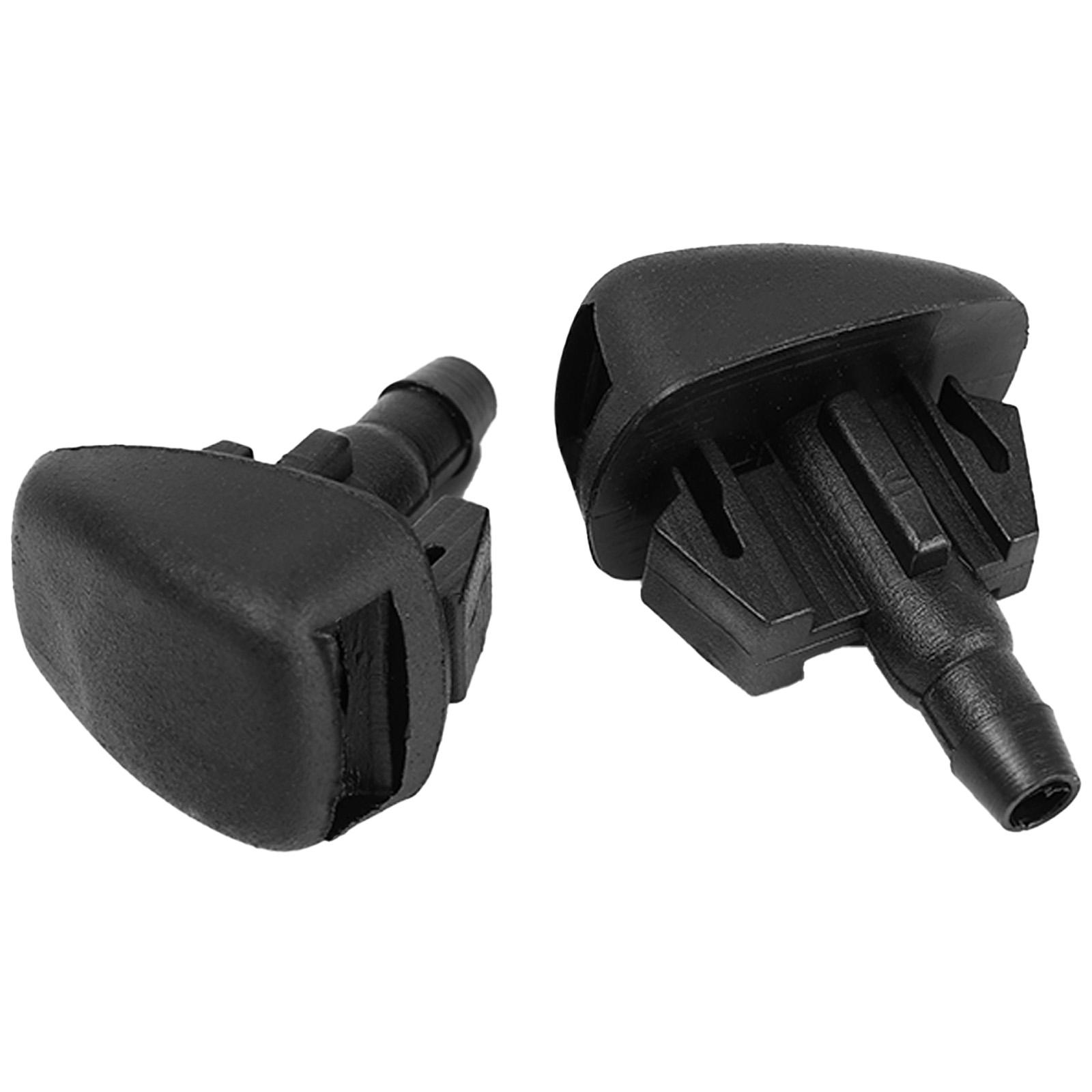 

2 шт. Форсунки омывателя лобового стекла, струйные, 2 шт./компл. Для Mazda Tribute Mazda3 3 6 OE# EC01-67-50YA Распылитель жидкости/воды чёрный