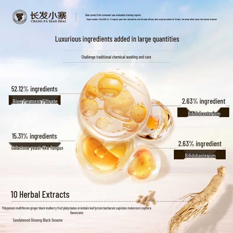 Long Hair Village Rice Water Shampoo & Conditioner Set