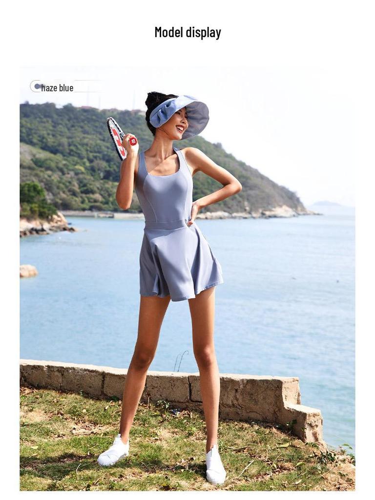 Women's Sports Fitness Skirt: Tennis, Yoga, Golf - Anti-Exposure Design