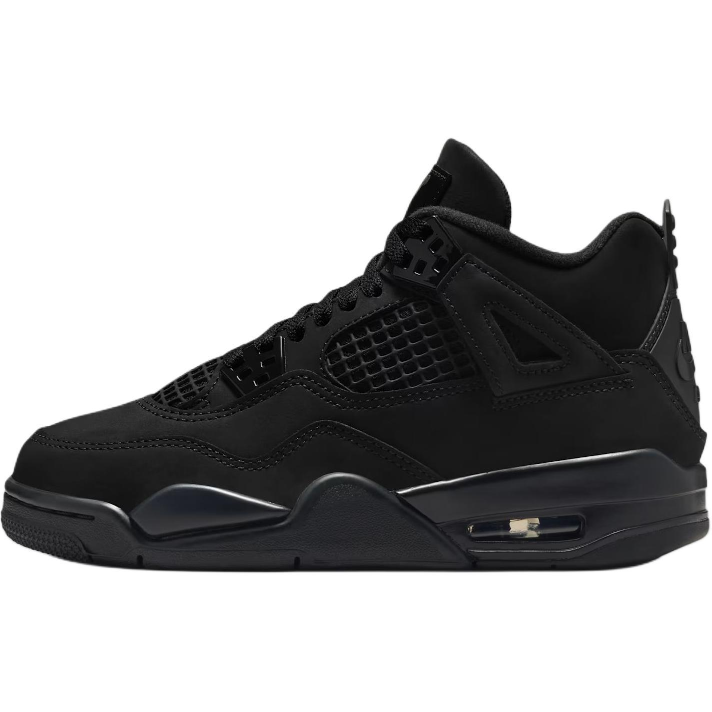 (GS) Air Jordan 4 Retro  Black Cat  Kids  IB4171-010 EU 36