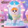 16Cm Ice Cream Series Powerpuff Girls Stuffed Pendant Anime Cartoon Cute Dress Up Plush Toys Keychain Bag Ornament Girls Gift