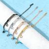 Cuban Chain Hollow Star Stainless Steel Bracelet with Laser Engraving