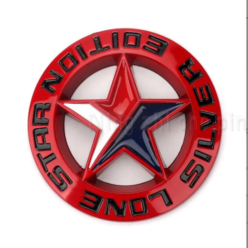 Logo Badge LoneStar EDITION Metal Car Stickers For Lone Star Texas Off-Road Modified accessories Car
