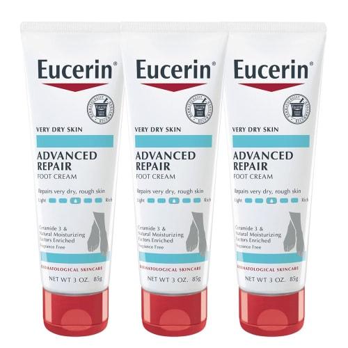 

Eucerin Dry Skin Therapy Foot Creme Plus Intensive Repair 88 ml (Pack of 3) ()