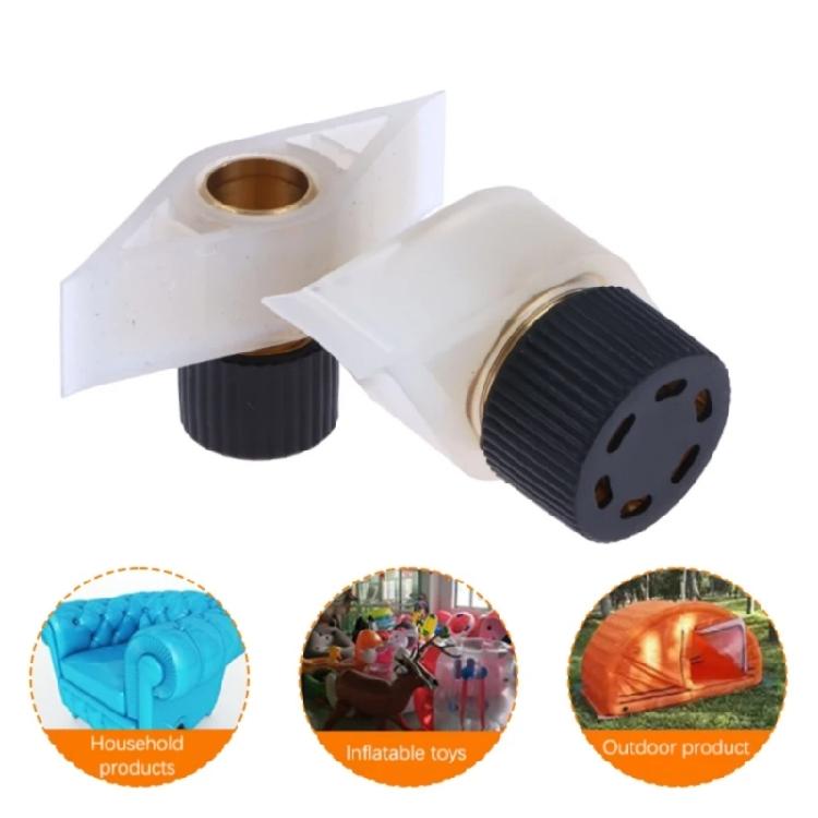 Valvole d'Aria in Ottone a Prova di Perdite con TPU Rinforzato per Gonfiaggio Rapido in Letti ad Aria e Materassi da Esterno Design Compatto