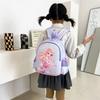 Stylish And Spacious Kids Cartoon Backpack For School With Durable Nylon Material