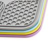 Silicone Lick Pad Slow Feeder Mat with Suction Cups, Food-Grade Pet Feeding Placemat