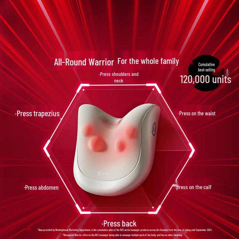 

Westinghouse BX3 Series Full Body Massager Pillow