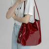 Fashionable Magnetic Buckle Sequin Tote Bag Waterproof Design Large Capacity Women's Backpack