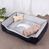Rutschfestes, waschbares Haustier-Knochenbett für kleine, mittlere und große Hunde, Winter warm, Welpen-, Hundekissen, Bulldoggen-Sofa-Matte, Hundebett