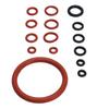 Coffee Machine O     Kit Silicone Coffee Machine Large and Small Gaskets for Replacement Black and Red