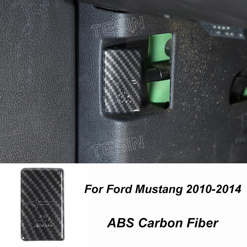 TESIN Autocolante de acoperire pentru decorațiuni interioare din fibră de carbon pentru Ford Mustang 2009 2010 2011 2012 2013 2014 Exterior