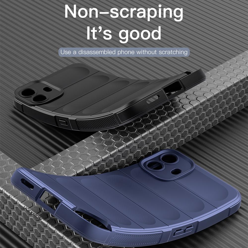 KEYSION Shockproof Matte Case for Nothing CMF Phone 1 Anti-skid Soft Silicone Phone Back Cover for Nothing CMF Phone 1