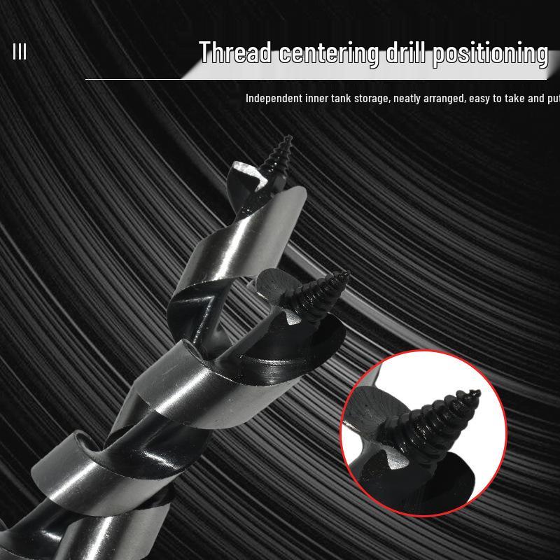 Hex Shank Deep Hole Woodworking Twist Drill Bit