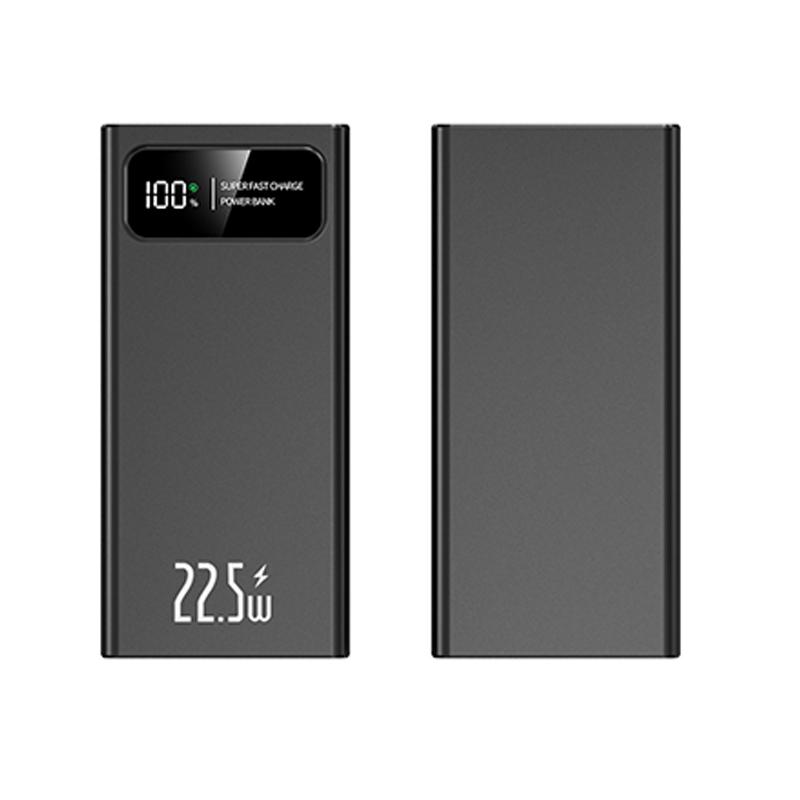 22.5W Super Fast Charging Mobile Power Bank 30000mAh Large Capacity Power Bank