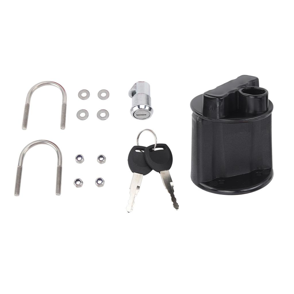 Fuel Oil Tank Bracket Lock Prevent Leakage Anti Theft Rustproof for 3L 5L Motorcycle Offroad