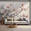 Photo Wallpaper Creative Green Plant Forest Flowers Wall Paper Background Wall Decoration Mural Home Decor