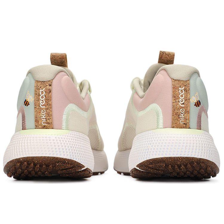 Nike React Escape Run 1 Comfortable Minimalist Fabric Cushioning Durable Low-Top Casual Running Shoes Women sneaker White DM7204-712