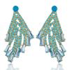 Earrings Jewelry Exaggerated Full Rhinestone Tassel For Women Summer