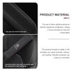 ECLD4 Car Seat Belt Leather Safety Shoulder Cover Protector Padding For Benz W211 W124 W176 W177 C180 C200 C260 C300 GLC CLE CLA