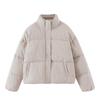 Women's Winter Jarm Stand Collar Cotton Jacket, Bread Jacket, Cotton Padded Jacket