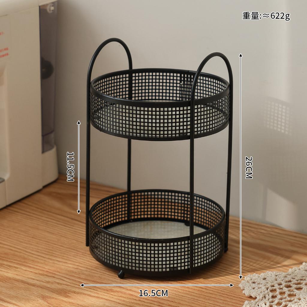 Fruit Basket Multi-Layer Fruit Plate Rack Living Room Coffee Table Household Snack Rack Nordic Candy Storage Rack