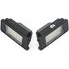 2 Stück LED Kennzeichenleuchten Zubehör für Fahrzeuge Citroen C2 3D C3 5D C4 3D C4 5D C5 4D C5 5D C6 4D C8 4D DS3 3D LED SMD