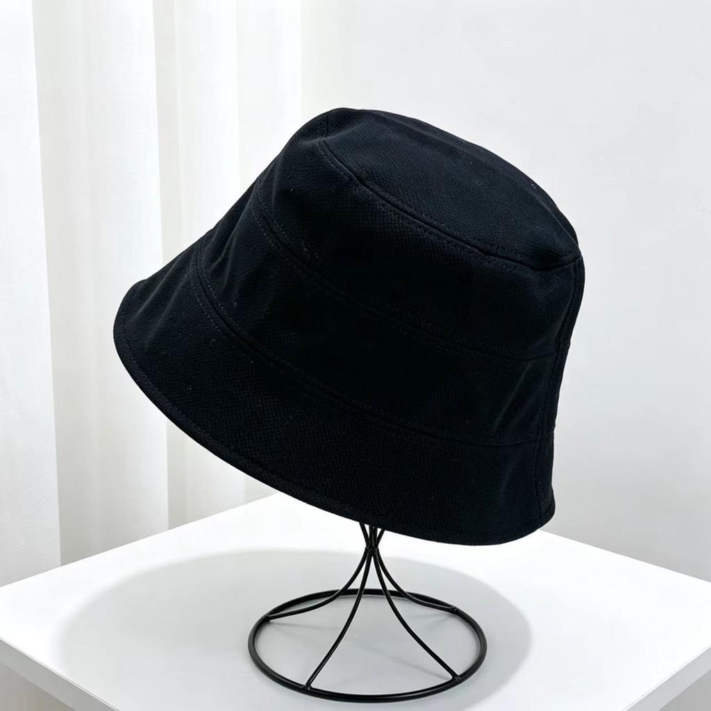 Sunscreen sunshade bucket hat women's spring and summer high-end plain all-match basin hat light and breathable sun hat
