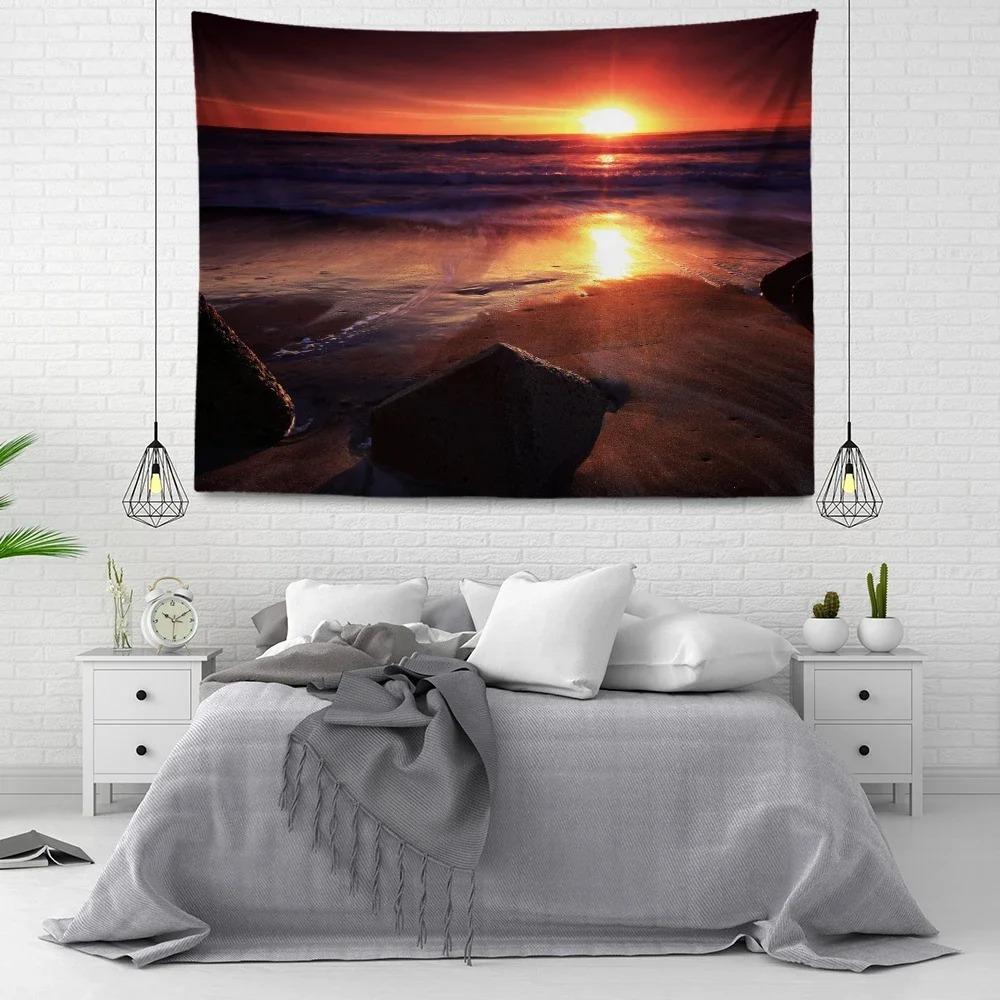 Outdoor Landscape Decorative Tapestry Home Wall Living Room Office Decorative Tapestry